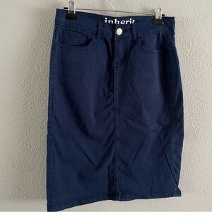 Inherit Remi Navy 26” Skirt
